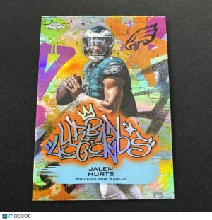 2025 Topps Chrome Jalen Hurts #UL-12 Chrome sp Insert