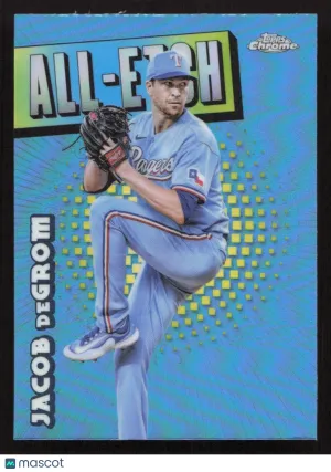 2025 Topps Chrome Jacob deGrom #CAE-5 Chrome All-Etch