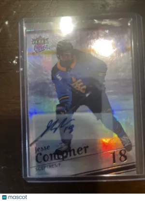 2025-26 UD Fleer Ultra PWHL Jesse Compher Rainbow Foil Auto #48 Sceptres RARE