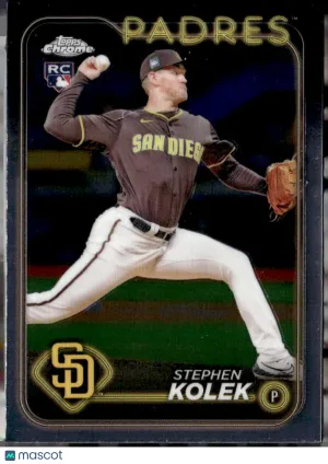 2024 Topps Chrome Update Series Stephen Kolek #USC66 RC
