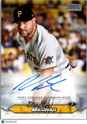 2024 Topps Stadium Club David Bednar #SCBA-DB Auto