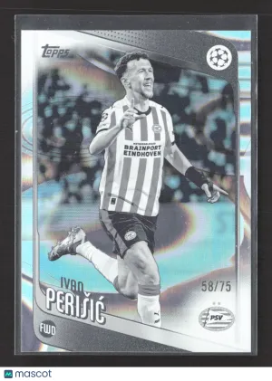 2026 Topps UEFA Champions League Refractor #139 Ivan Perišić PSV Eindhoven 58/75