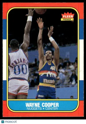 1986 Basketball Wayne Cooper #18