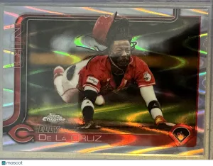 2025 Topps Chrome Elly De La Cruz #USC189 RayWave