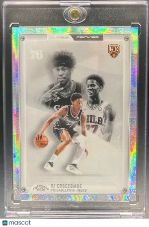 2026 Topps Chrome Glass Canvas VJ Edgecombe #GC-22 RC