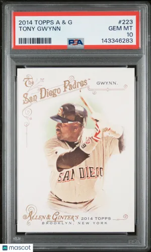 2014 Topps Allen & Ginter Tony Gwynn #223 PSA 10