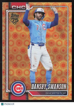 2026 Topps Series 2 Dansby Swanson #550 Sun