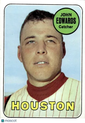 1969 Baseball Card John Edwards #186