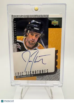 2000 Upper Deck NHL Legends Epic Signatures Joe Thornton #JT