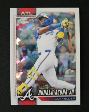 2026 Topps Chrome Sapphire Ronald Acuña Jr Refractor /30