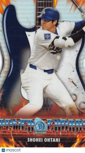 2026 Bowman Chrome Power Chords Shohei Ohtani #PC-11 Los Angeles Dodgers