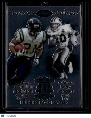 2007 Topps Chrome LaDainian Tomlinson Barry Sanders #RBRD-TS