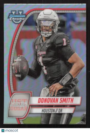 2024 Bowman University Chrome Donovan Smith #67 Refractor
