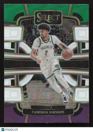 2023-24 Panini Select Cameron Johnson #12 Tri-Color Prizms