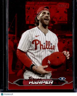2024 Topps Stadium Club Bryce Harper #291 Red Foil