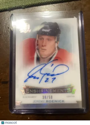 2014-15 Upper Deck The Cup - Enshrinements Jeremy Roenick #E-JR Auto 38/50