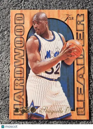 1995 Flair Hardwood Leader #19 Shaquille O'Neal