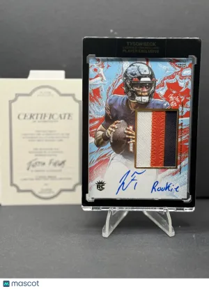 2021 Tyson Beck Player Exclusive Justin Fields RC 2/4