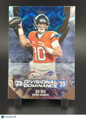 2026 Topps Bo Nix #DD-1 /150