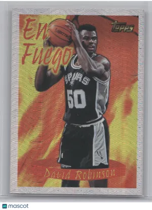 1996 Topps Season's Best En Fuego David Robinson #5