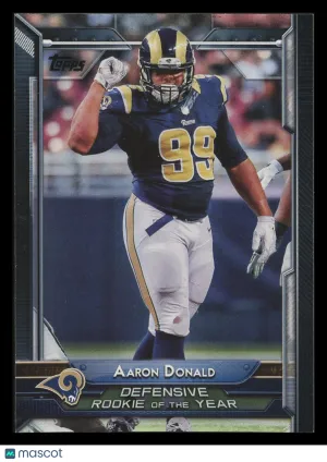 Aaron Donald 2015 Topps #305 St. Louis Rams