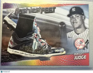 2022 Topps Flashiest Feet Aaron Judge #FF-11
