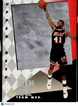 1993 Upper Deck Glen Rice #14