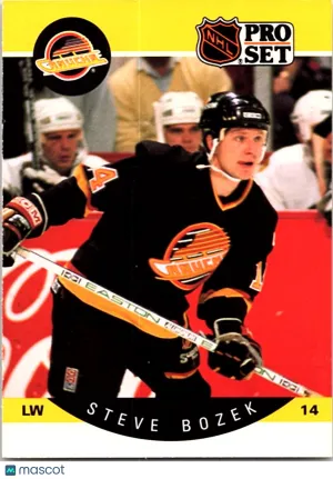 1990 Pro Set Steve Bozek #293