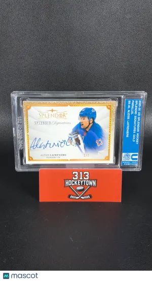 2025-26 Upper Deck Splendor Alexis Lafrenière #SS-AL Gold /7