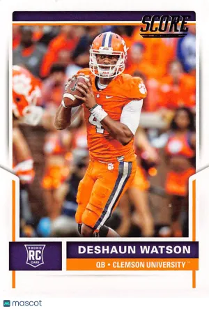 Near Mint Deshaun Watson #361 RC Rookie 2017 Panini Score Clemson Tigers Football Card