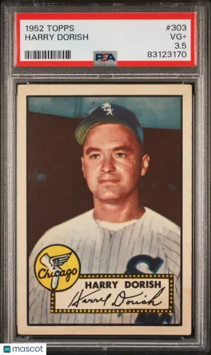 1952 Topps Harry Dorish #303 PSA 3.5
