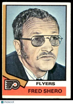 1974 Hockey Card Fred Shero #21