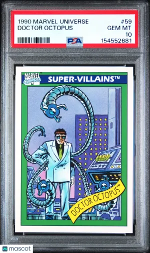 1990 Marvel Universe Doctor Octopus #59 PSA 10