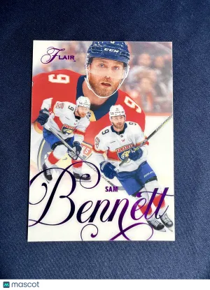 2025-26 Upper Deck Flair Sam Bennett #55 Backcheck /199