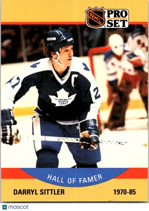 1990 Pro Set Darryl Sittler #404