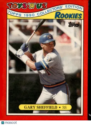 1990 Topps Toys 'R' Us Rookies Gary Sheffield #24