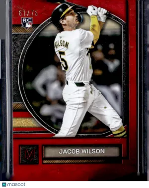 2025 Topps Museum Collection Jacob Wilson Ruby RC