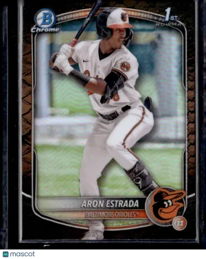 2025 Bowman Chrome Aron Estrada #BCP-33 Reptilian