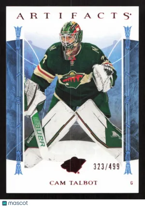 2022-23 Upper Deck Artifacts Cam Talbot #140 Ruby SN