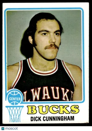 1973 Basketball Dick Cunningham #134