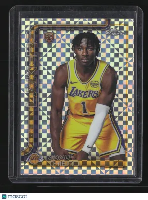 Adou Thiero 2025 Topps Chrome #286-X-Fractor
