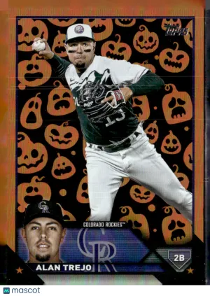 2023 Topps Update Series Alan Trejo #US104 Halloween