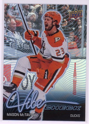 2026-27 Upper Deck Mason McTavish Vibe Check #VC-31