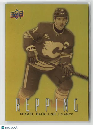 2026-27 Upper Deck Series 1 Repping Mikael Backlund #RP-24