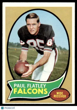 1970 Football Card Paul Flatley #66