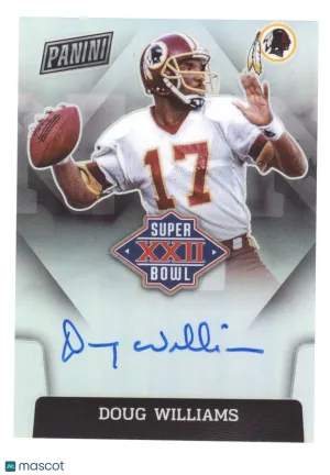2022 Panini Prizm Super Bowl Autograph Doug Williams #SBXXII-DW front