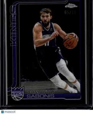 2026 Topps Chrome Domantas Sabonis #34 05/10
