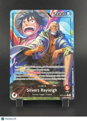 Legacy of the Master Monkey D. Luffy Silvers Rayleigh Alternative Art Leader