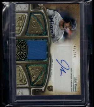 AT1R-JM Jakob Marsee 2026 Topps Tier One - Autographed Tier One Relics