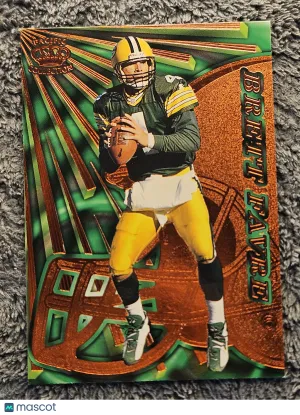 1997 Pacific Dynagon Prism #54 Brett Favre Copper